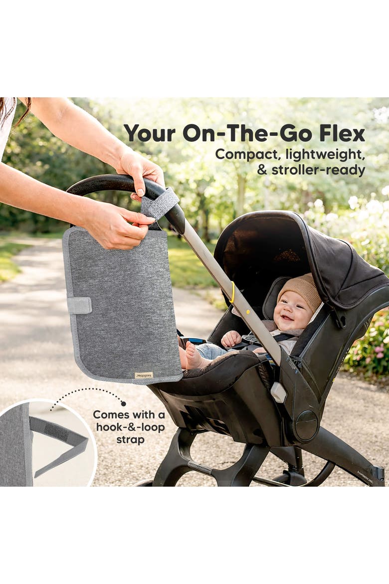 Flex Diaper Changing Pad, Alternate, color, Classic Gray
