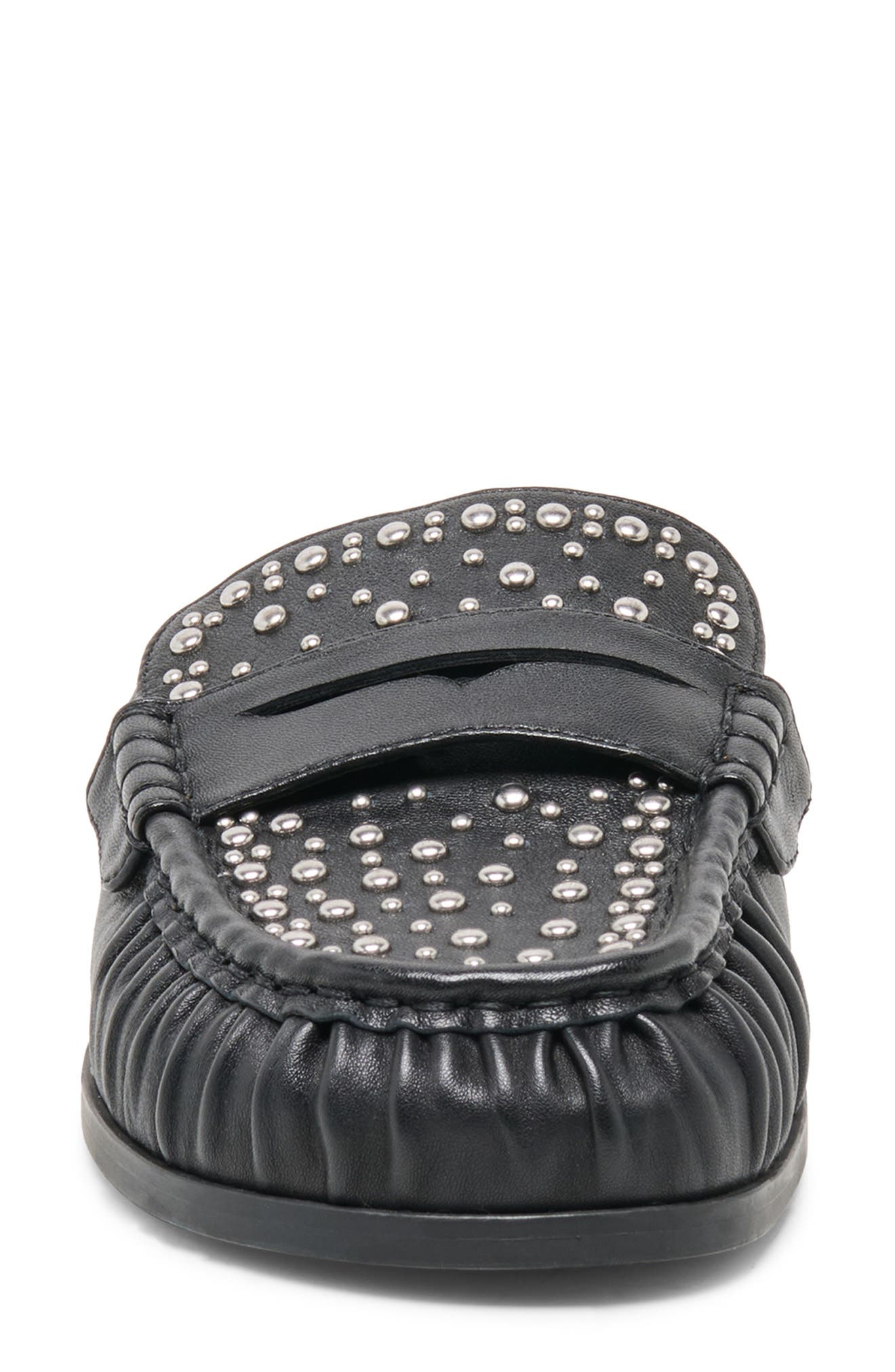 Dolce Vita Jodero Stud Mule, Alternate, color, Black Leather