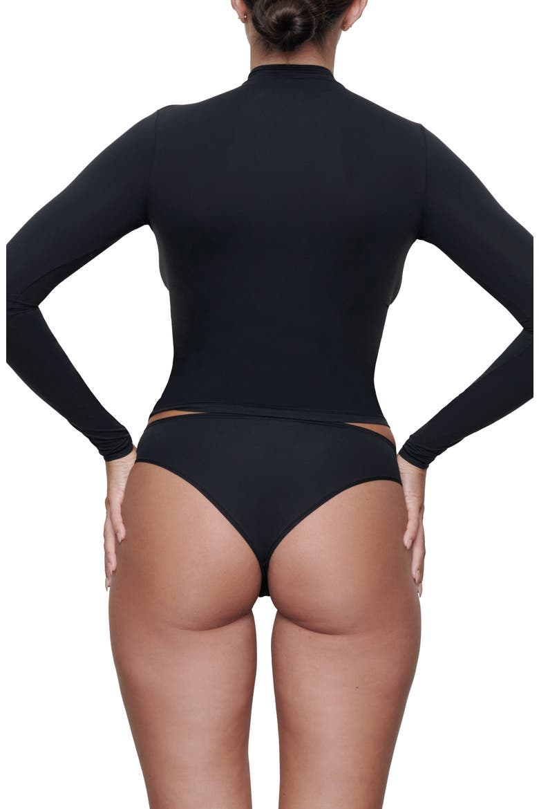 Fits Everybody Turtleneck Top, Alternate, color, ONYX