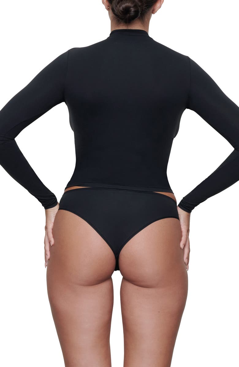 SKIMS Fits Everybody Turtleneck Top, Alternate, color, 