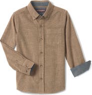 Johnston & Murphy Kids' Textured Corduroy Button-Down Shirt