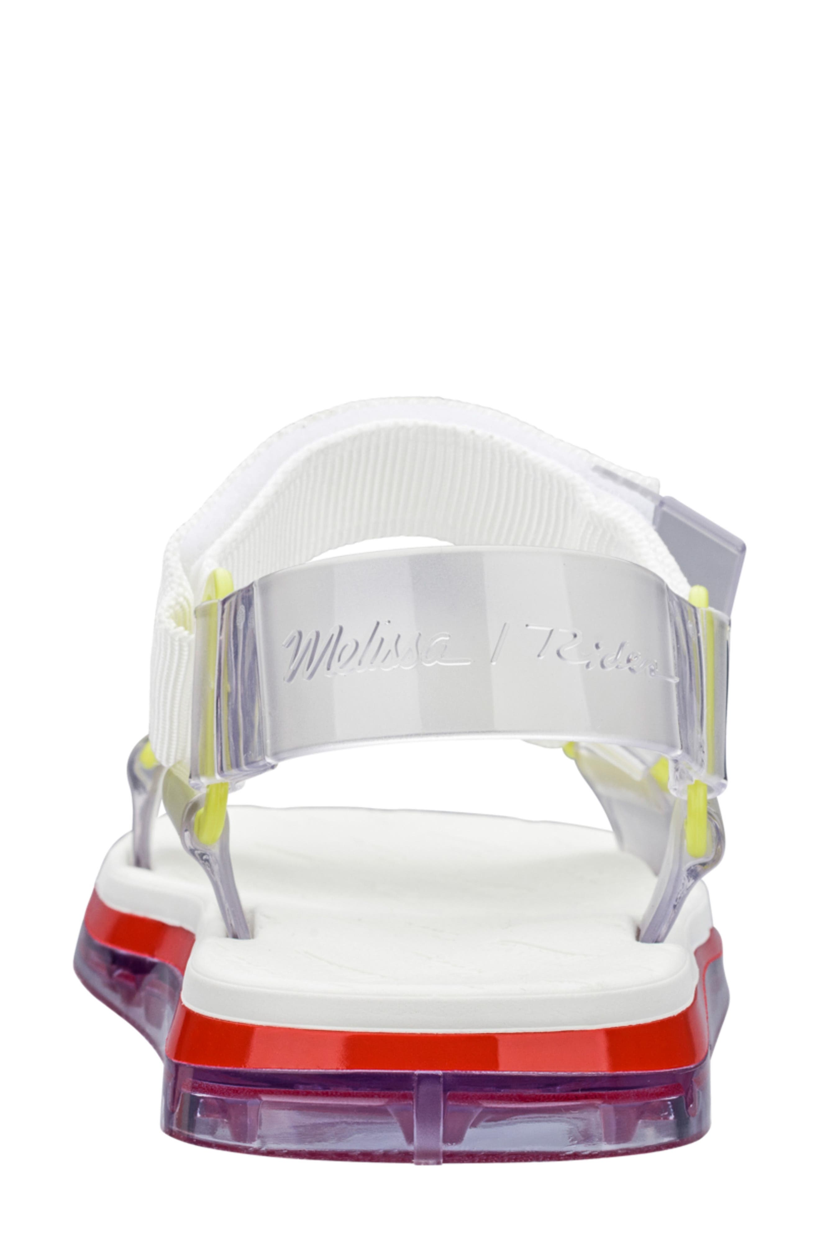 Papete Rider Sandal, Alternate, color, WHITE