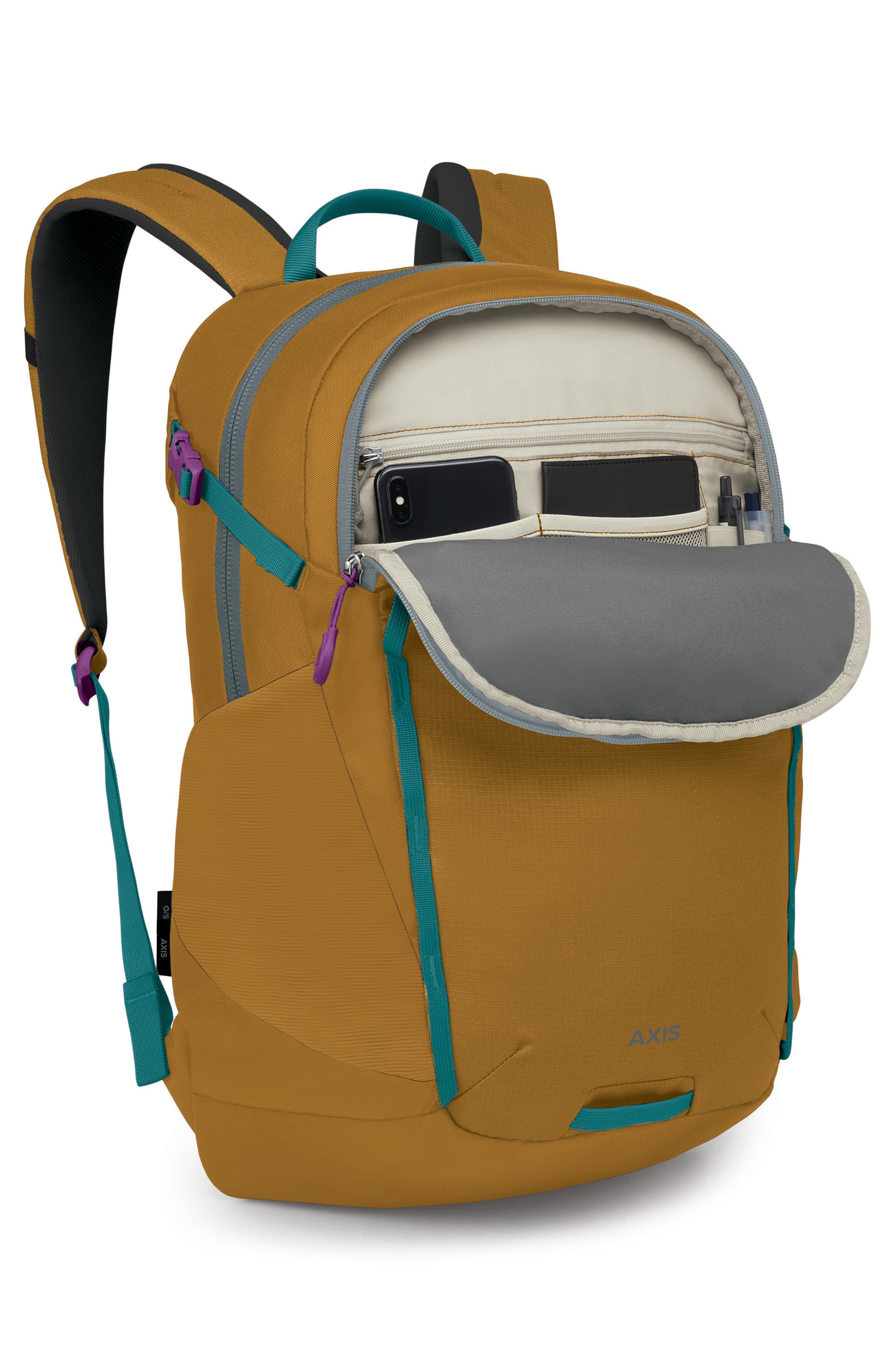 Axis 24-Liter Backpack, Alternate, color, BARLEY BROWN