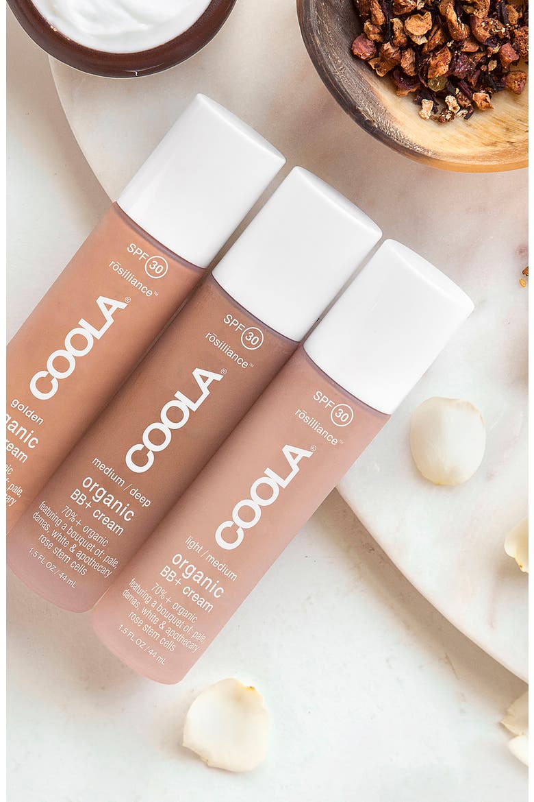 Suncare rosilliance™ Mineral BB+ Cream Tinted Organic Sunscreen SPF 30, Alternate, color, LIGHT MEDIUM