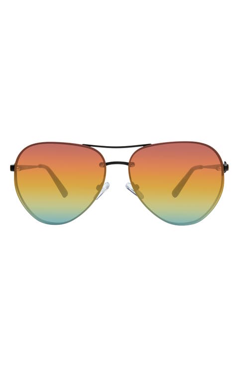 60mm Aviator Sunglasses