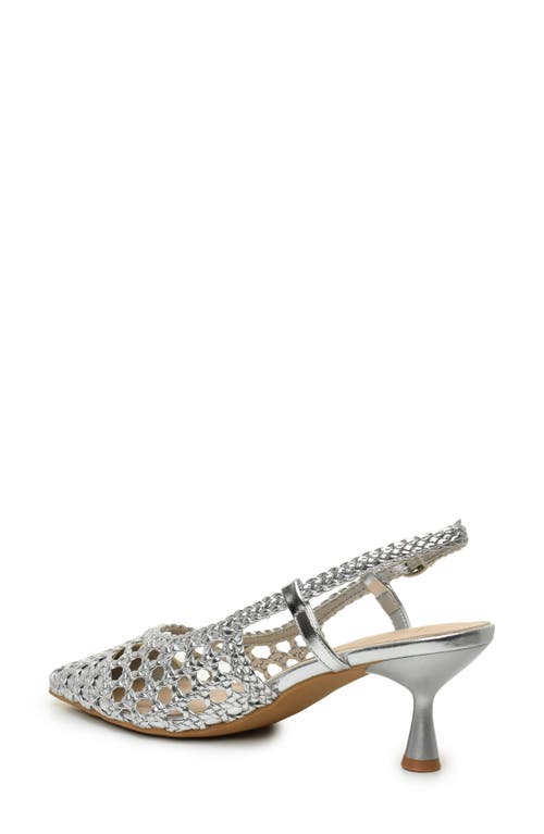 NICOLE MILLER NICOLE MILLER KNOTTY BRAIDED SLINGBACK PUMP