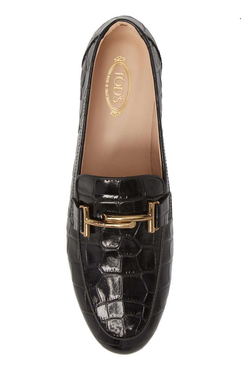 Tod's Double-T Printed Loafer, Alternate, color,