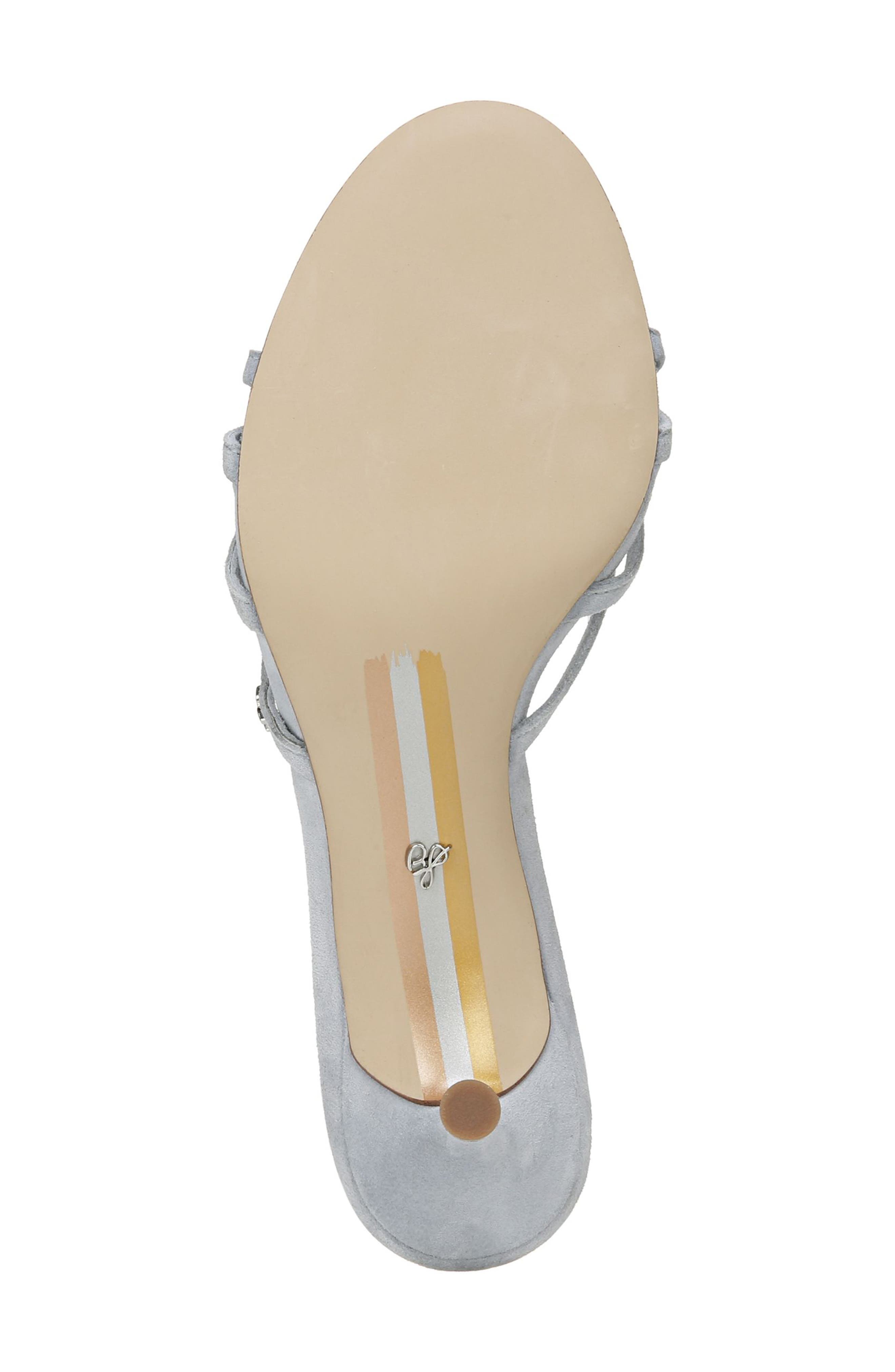 Jedda Sandal, Alternate, color, CLOUD BLUE SUEDE