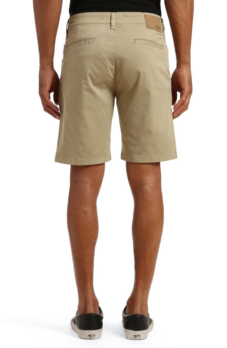 Mavi Jeans Nate Stretch Twill Flat Front Shorts, Alternate, color,