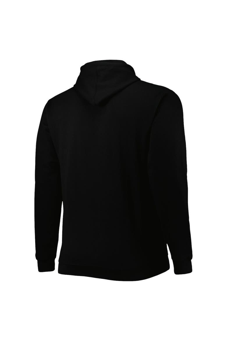 Men's Black Orlando Magic Big & Tall Heart & Soul Pullover Hoodie, Alternate, color, Black