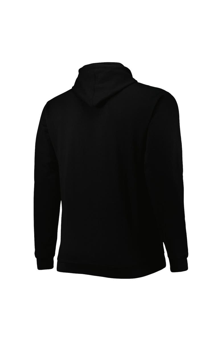 PROFILE Men's Black Orlando Magic Big & Tall Heart & Soul Pullover Hoodie, Alternate, color, Black