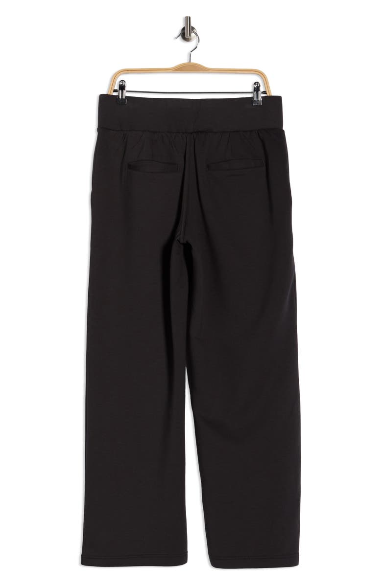 APANA Pintuck Scuba Pants, Alternate, color, Washed Grey