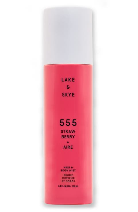 555 Strawberry + Aire Hair & Body Mist