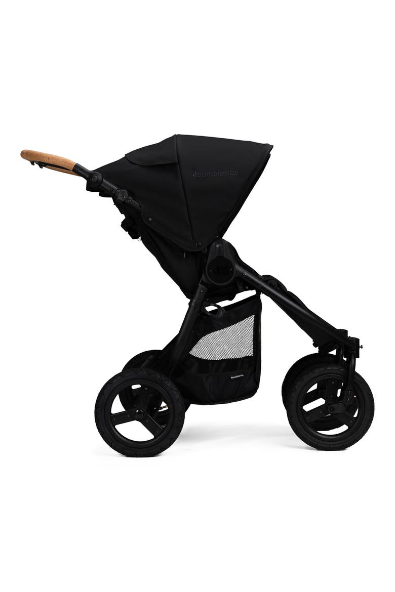 Indie Twin Stroller, Alternate, color, BLACK