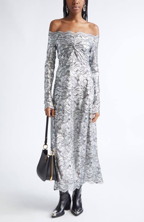 【Rabanne】プリントラップミディドレス Dresses – Rabanne