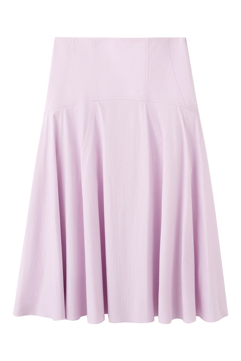 Starring Hailey Bieber Kasha Midi Skirt, Main, color, LIGHT/ PASTEL PURPLE