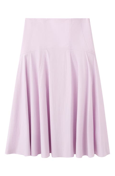 Featuring Hailey Bieber Kasha Midi Skirt