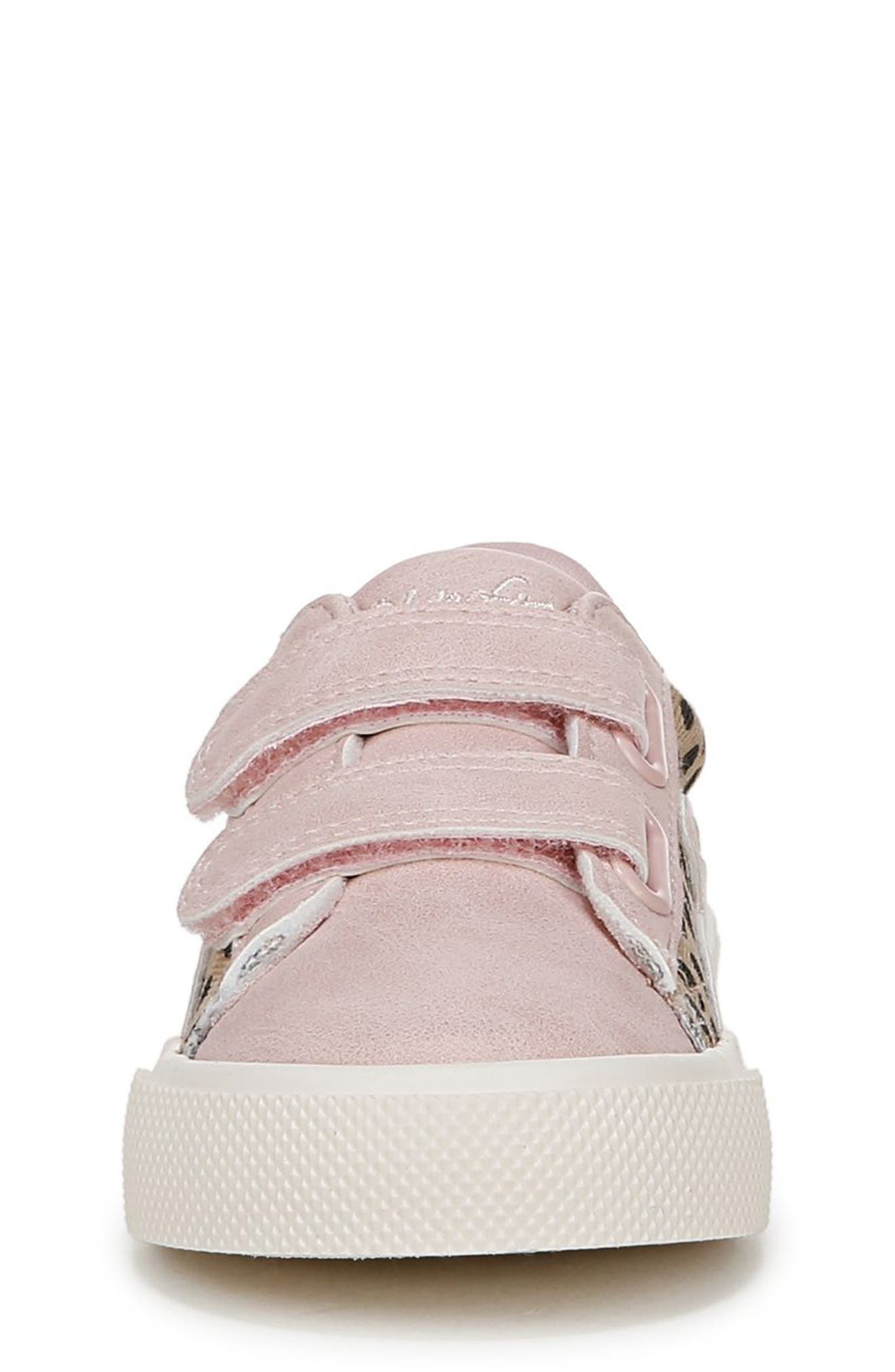 Blowfish Malibu Kids' Vince Strap Sneaker, Alternate, color, Blush Pixie Leopard
