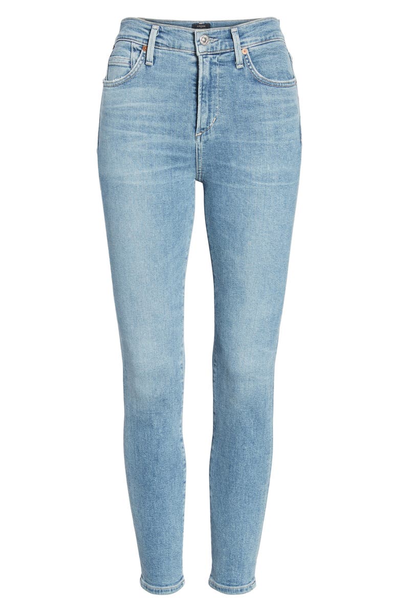 Citizens of Humanity Rocket High Waist Crop Skinny Jeans, Alternate, color,