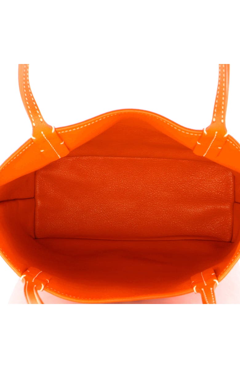 Pre-Owned Goyard Anjou Reversible Tote Coated Canvas Mini, Alternate, color, Orange