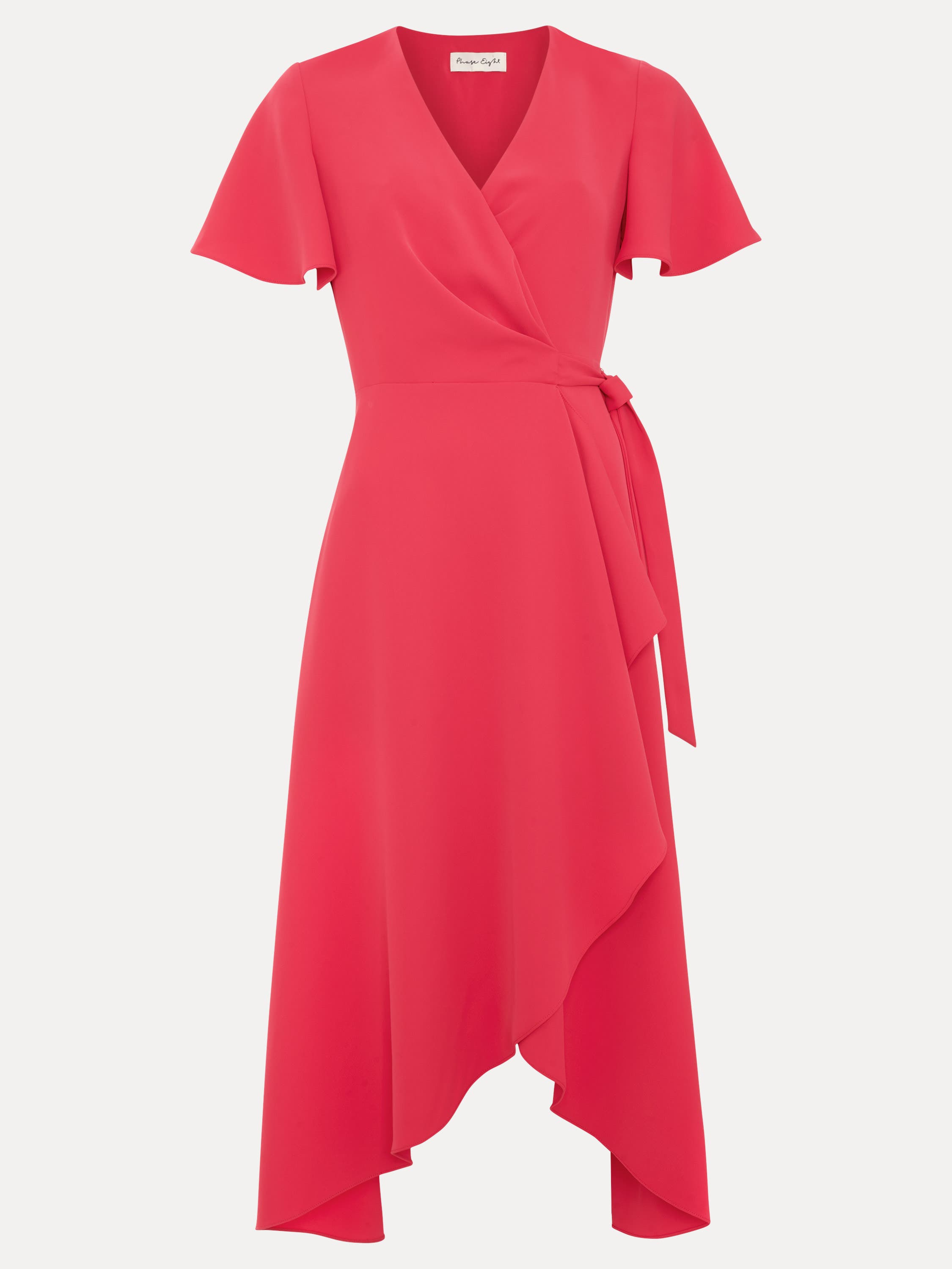 Julissa Short Sleeve Wrap Midi Dress - image 2