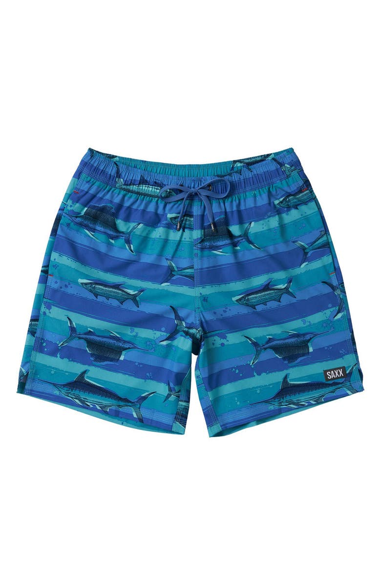 SAXX Oh Buoy 2N1 Volley Swim Trunks, Alternate, color, 