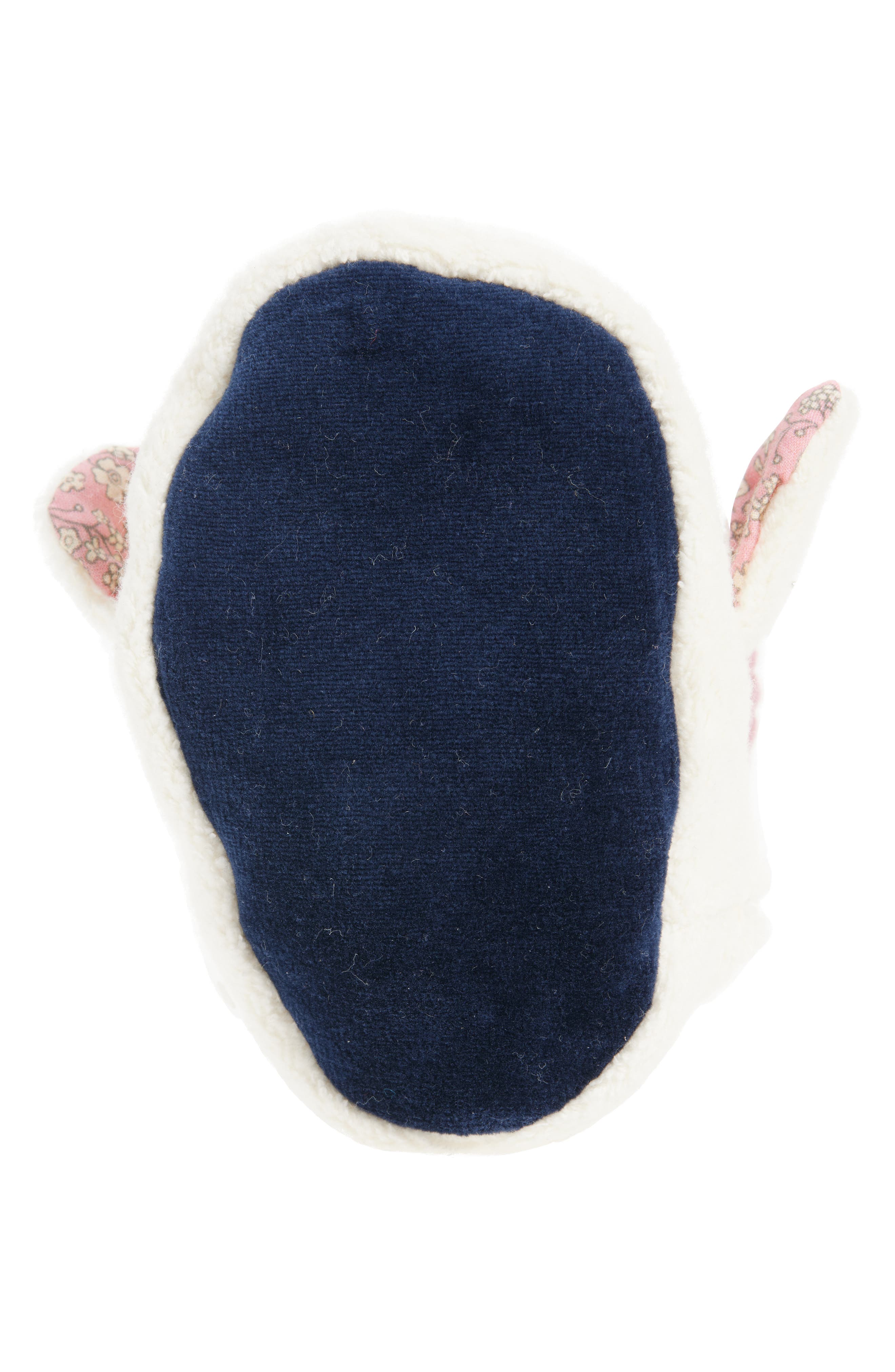Organic Cotton Booties, Alternate, color, WHITE