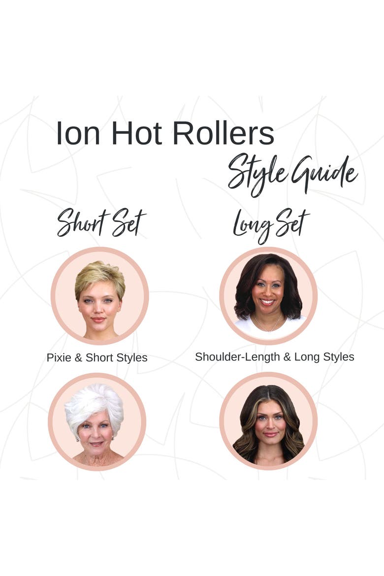 Ion Hot Rollers, Alternate, color, Pink- Long Set