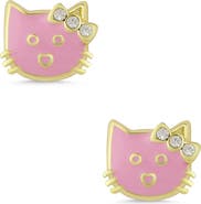 Lily Nily Kids' Cat Stud Earrings