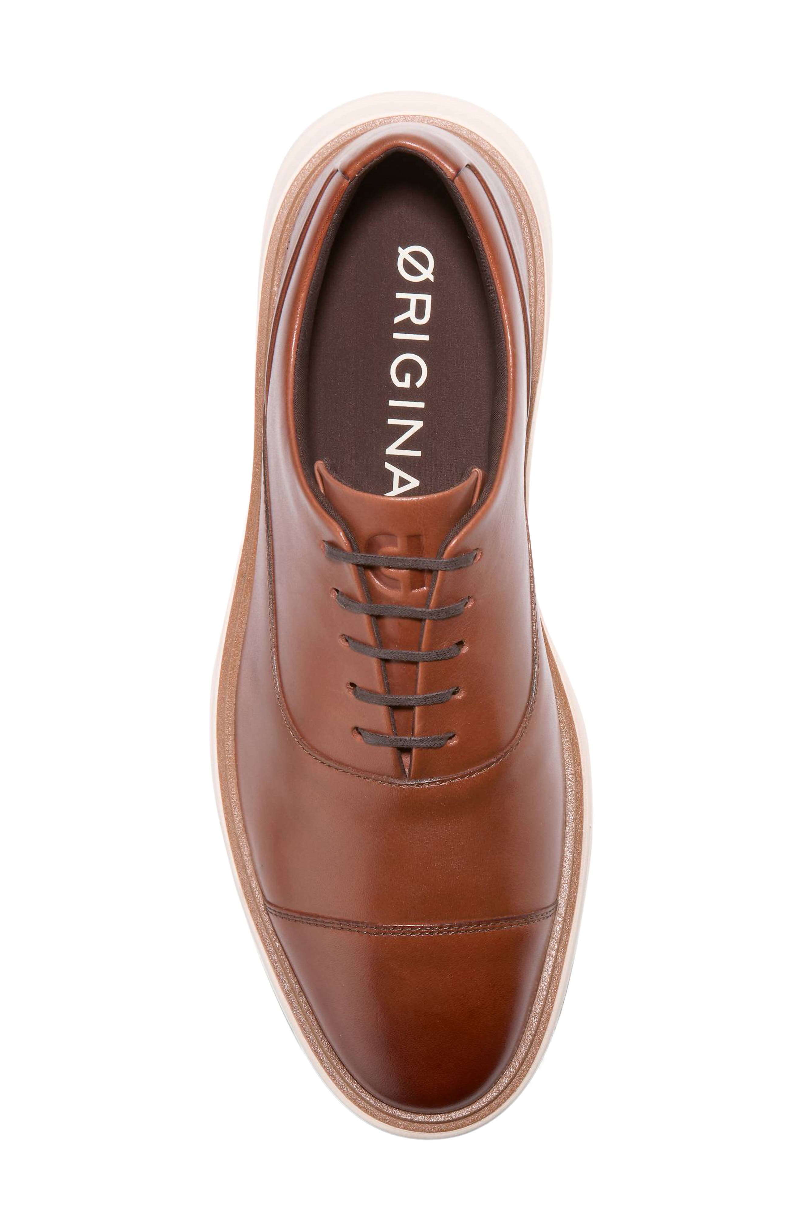 Cole Haan ØriginalGrand Cityspectre Cap Toe Oxford, Alternate, color, Woodbury Natural