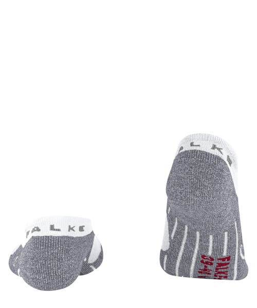 Falke Ru3 Comfort Invisible Running Socks In Gray
