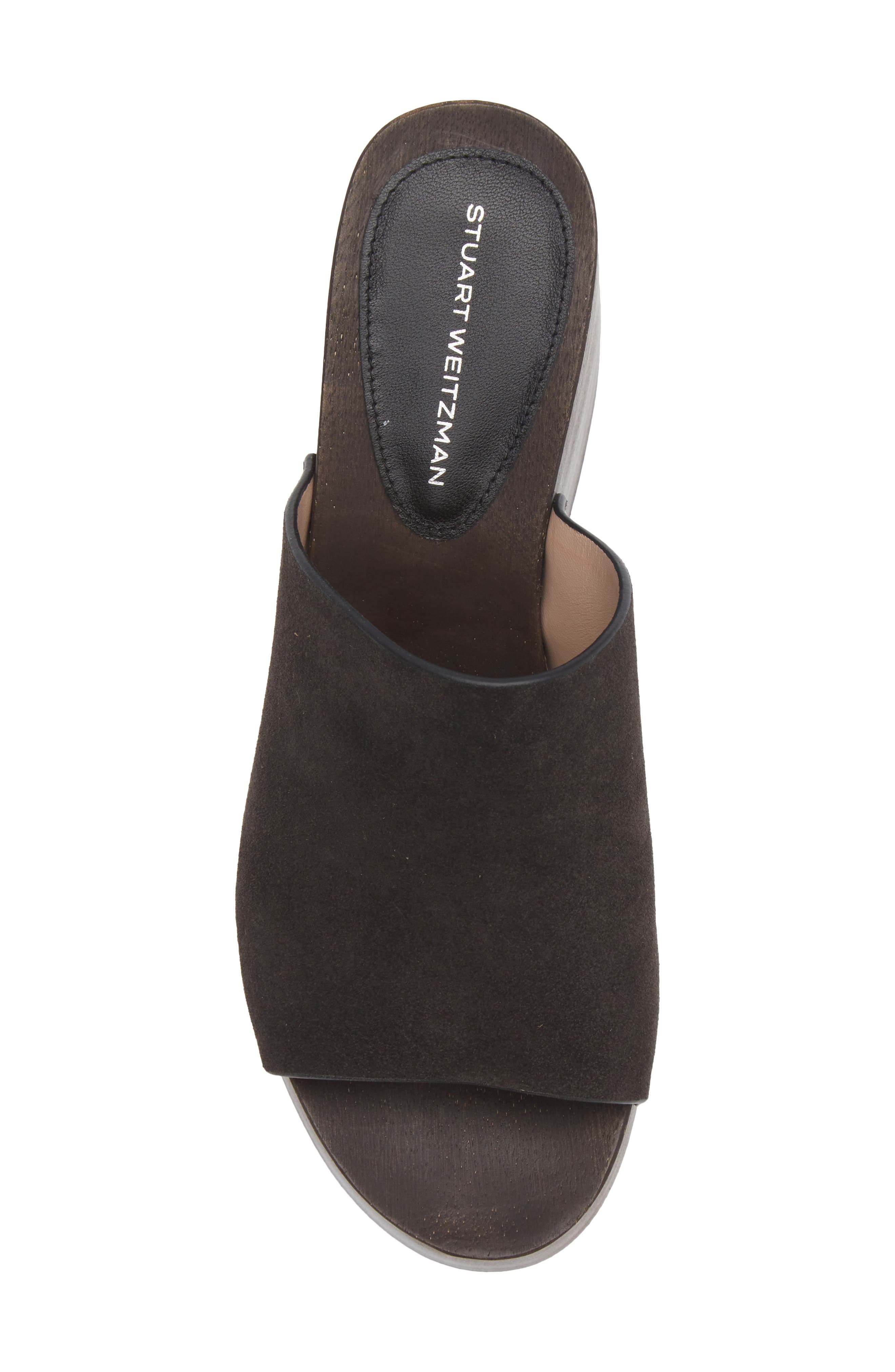 Stuart Weitzman <p>Kate Studded Wedge Platform Slide Sandal (Women)</p>, Alternate, color, Shadow