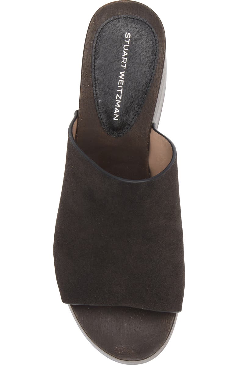 Stuart Weitzman <p>Kate Studded Wedge Platform Slide Sandal (Women)</p>, Alternate, color, Shadow