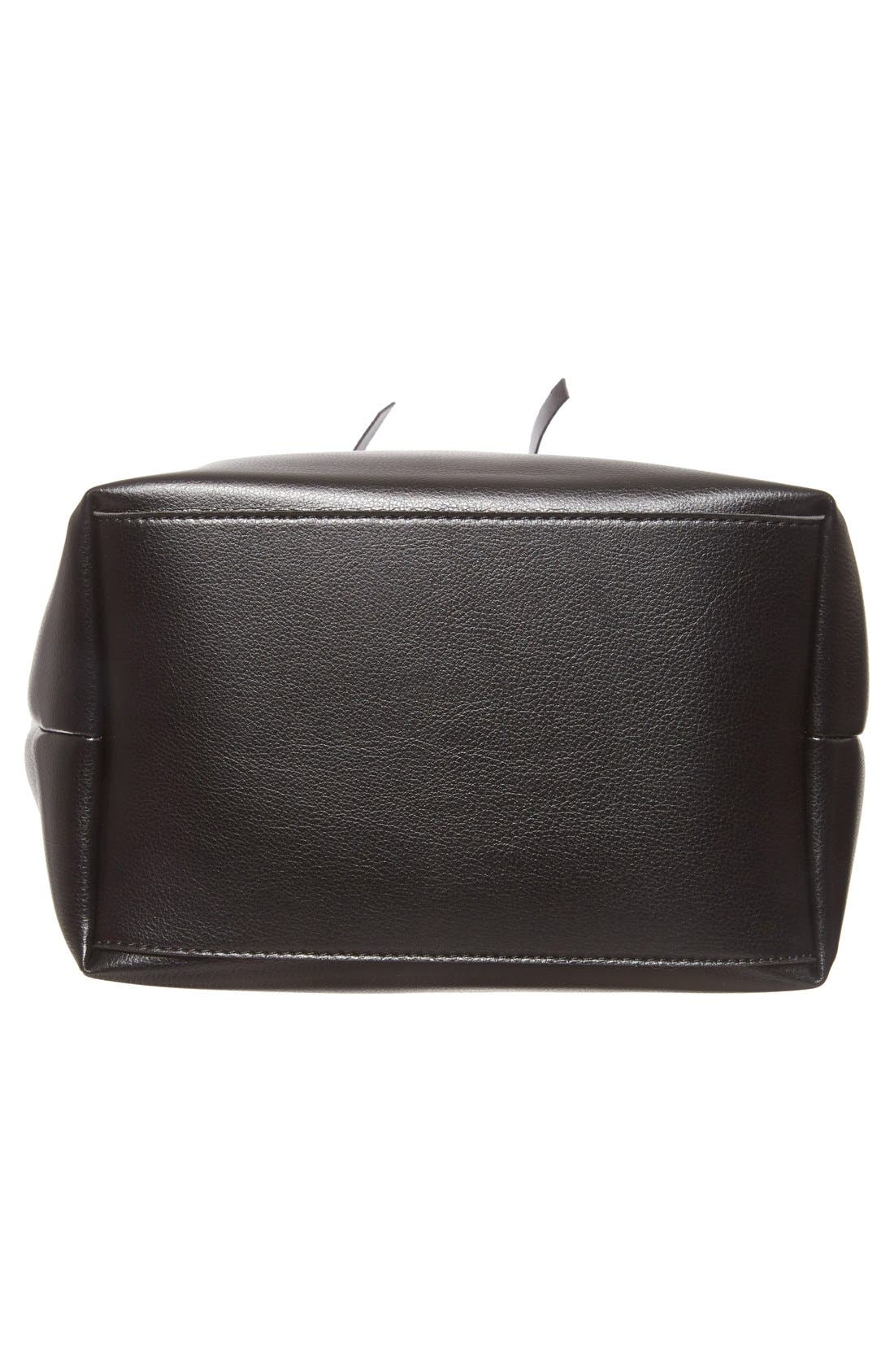 Sole Society 'Blackwood' Faux Leather Bucket Bag, Alternate, color, 