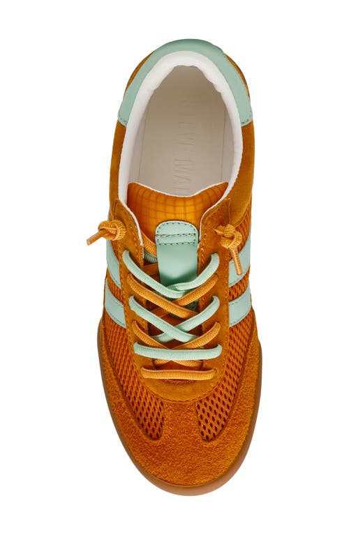 Steve Madden Verdict Mesh Sneaker In Orange