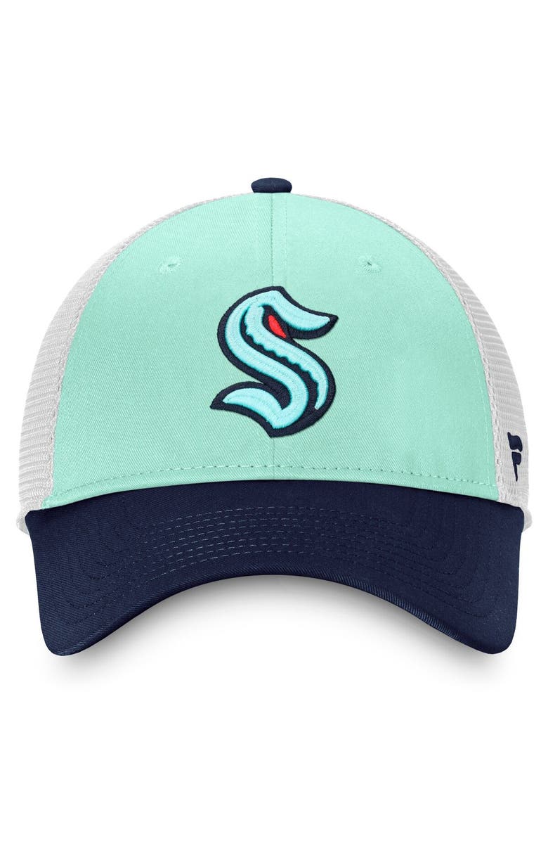 FANATICS Men's Fanatics Branded  Blue Seattle Kraken Special Edition 2.0 Trucker Adjustable Hat, Alternate, color, Blue