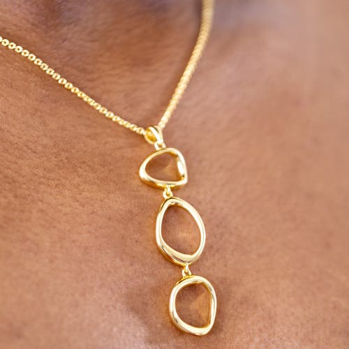 Lucy Quartermaine Volcan Necklace In Gold