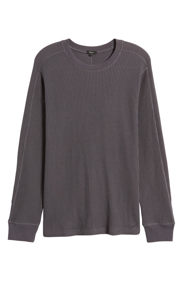 Rails Wade Long Sleeve Thermal T-Shirt, Alternate, color, Ink