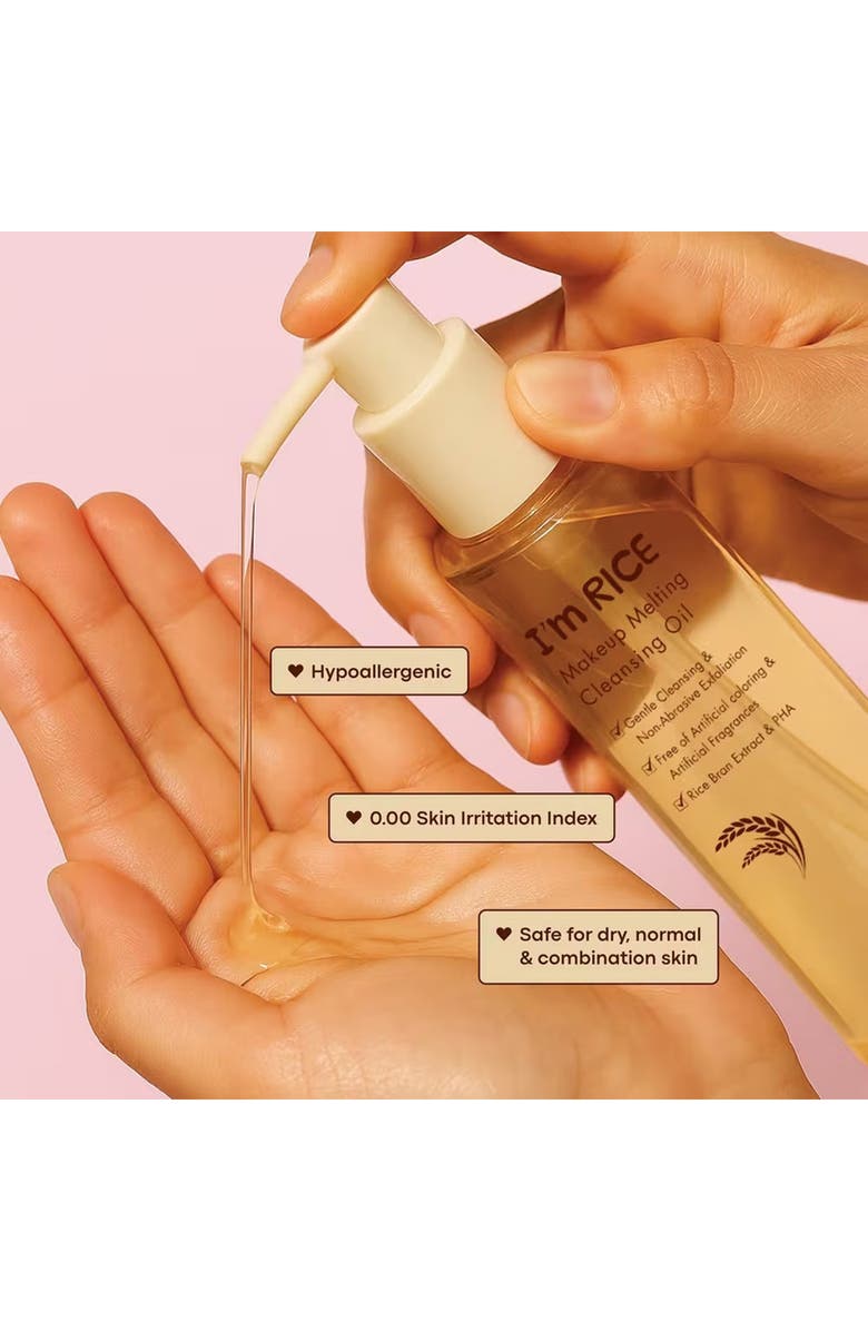 TONYMOLY I'm Rice Makeup Cleansing Oil, Alternate, color, 