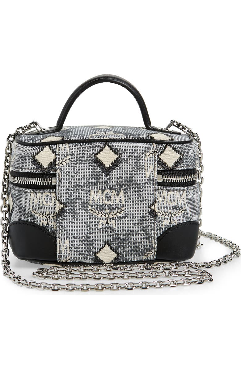 MCM Vintage Jacquard Crossbody, Alternate, color,