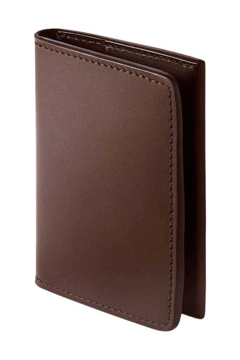 Swanfield Wallet, Main, color, Chocolate