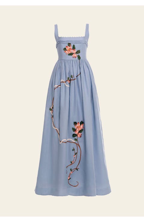 Barbara Navegante Maxi Dress