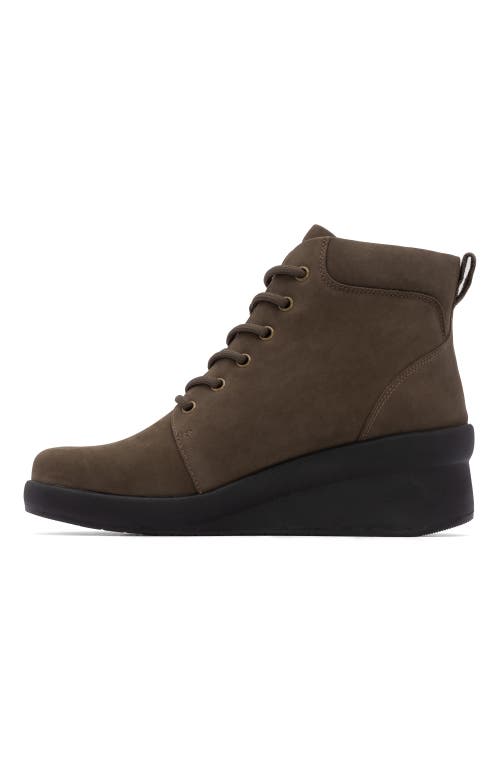 Abeo Passage Lace Up Boot In Olive - Regular