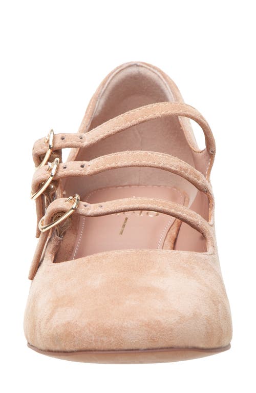 Linea Paolo Mariana Mary Jane Pump In Brown
