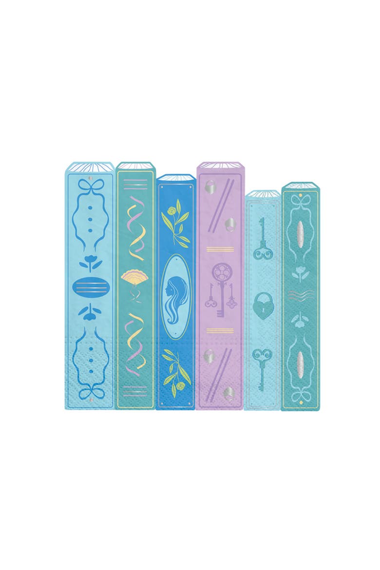 Book Club Book Large Napkins, Main, color, Assorted Pre-Pack