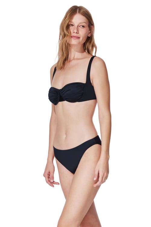 Gottex Mademoiselle Underwire Balconette Bikini Top In Black