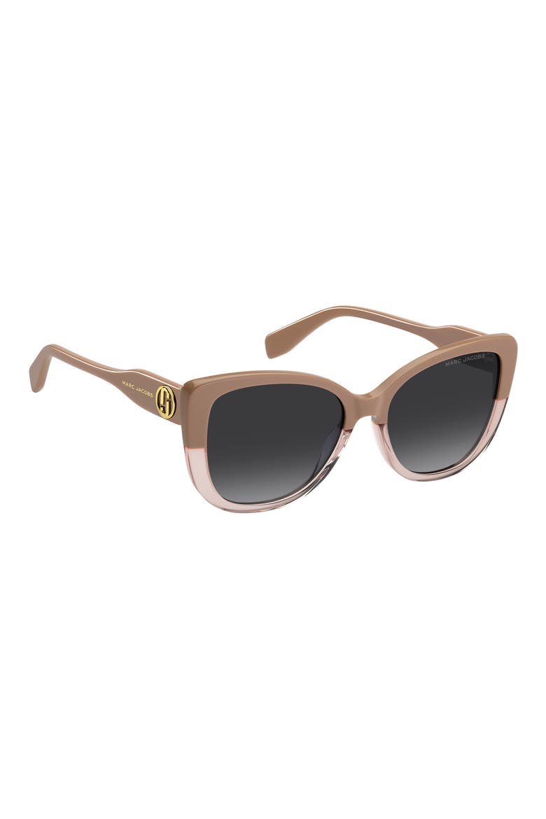 55mm Gradient Cat Eye Sunglasses, Alternate, color, 010A-9O