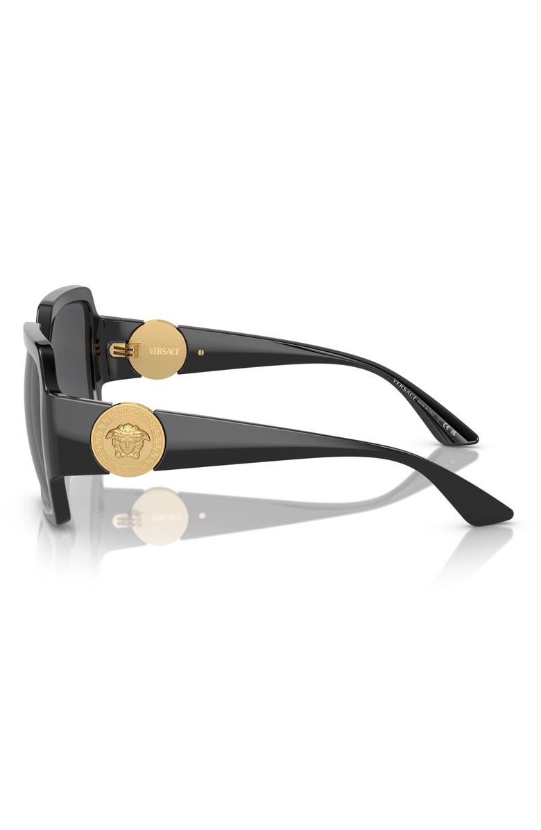 Versace 56mm Square Sunglasses, Alternate, color,