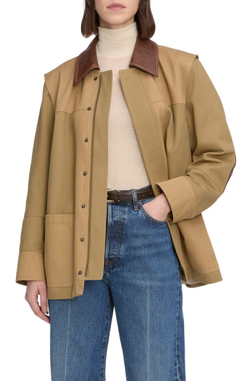 Frame The Chore Jacket In Brown