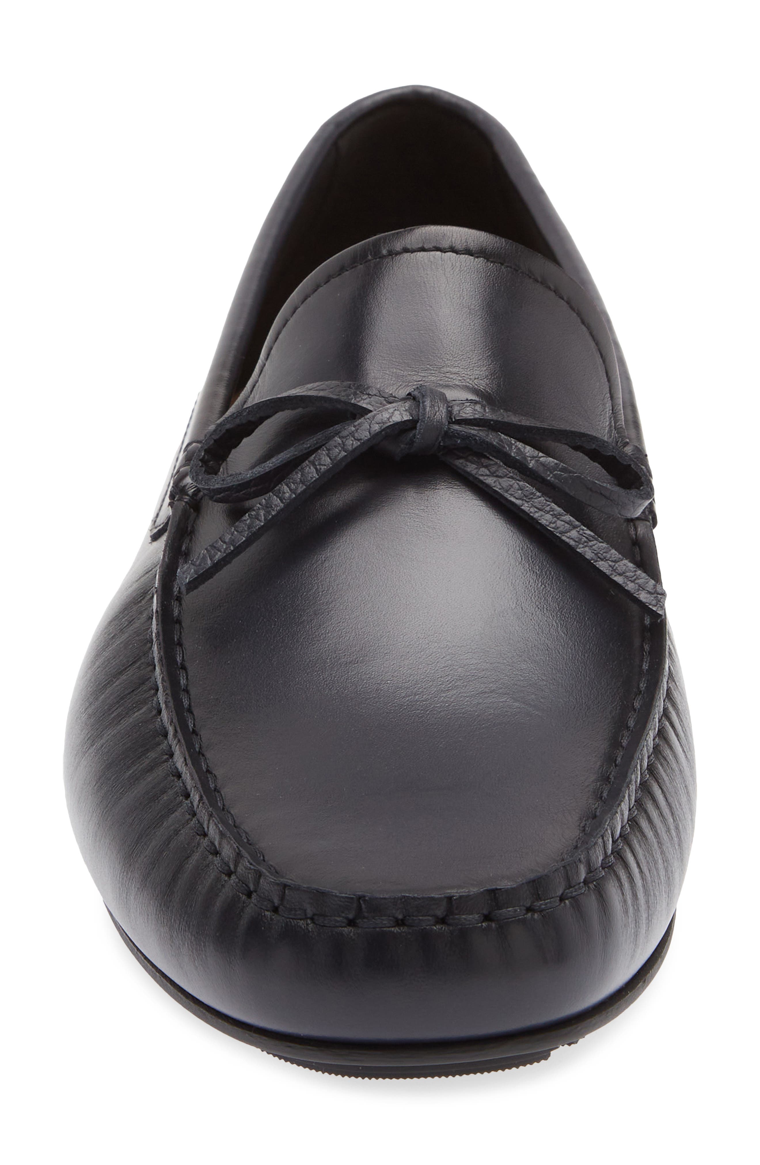 Noel Moc Toe Loafer, Alternate, color, DARK BLUE